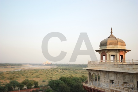 Marble asia agra unesco fort.