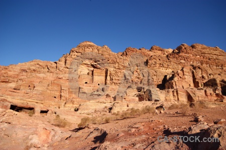 Middle east petra ancient nabataeans rock.