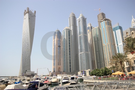 Middle east skyscraper uae vehicle building.