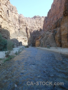 Middle east wadi asia stone cliff.