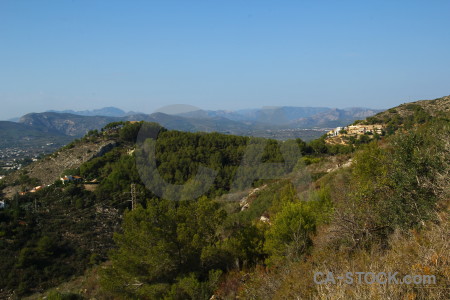 Montgo climb spain javea europe.