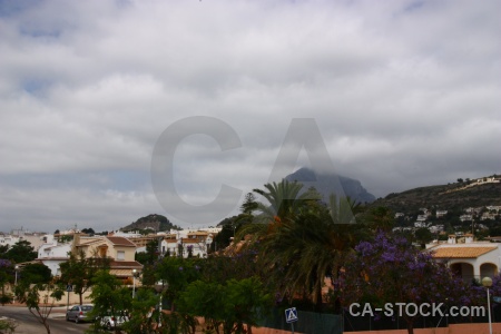 Montgo javea cloud building sky.