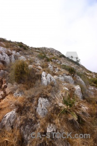 Montgo plant javea rock cloud.