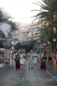 Moors smoke musket javea fiesta.