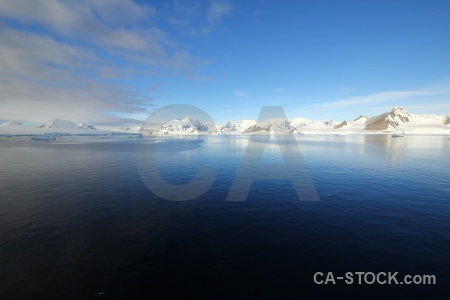 Mountain antarctica marguerite bay adelaide island south pole.