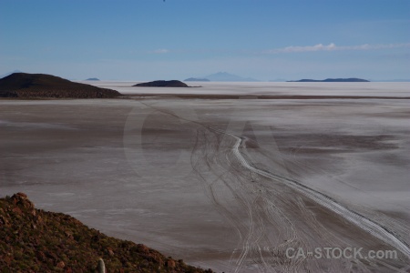 Mountain bolivia landscape salar de uyuni salt.