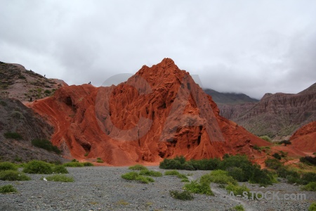 Mountain cliff salta tour cerro de los siete colores cloud.