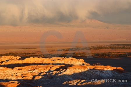 Mountain cordillera de la sal rock atacama desert south america.