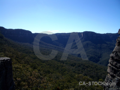 Mountain cyan landscape blue.