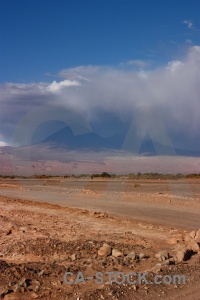 Mountain desert rock cloud san pedro de atacama.