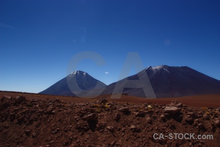 Mountain juriques andes volcano atacama desert.