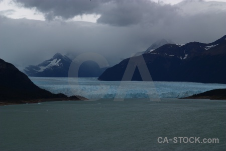 Mountain patagonia south america terminus lake argentino.