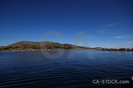 Mountain peru cloud lake titicaca sky.