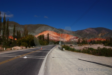 Mountain purmamarca south america sky argentina.