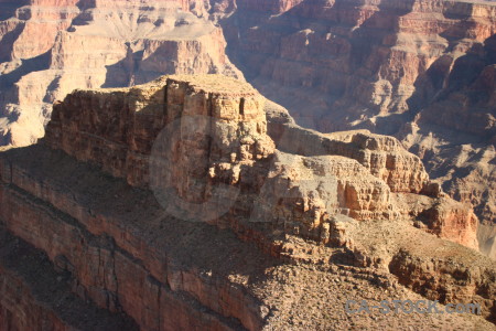 Mountain rock desert landscape.