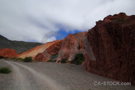 Mountain rock landscape south america cliff.