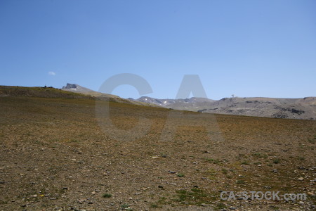 Mountain sierra nevada landscape blue europe.