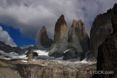 Mountain snow day 7 patagonia south america.