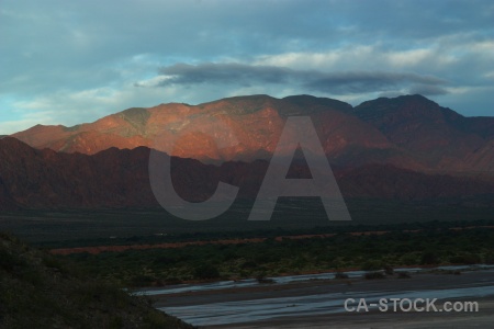 Mountain south america landscape calchaqui valley cloud.