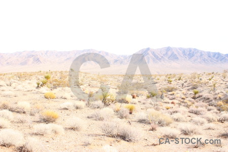 Mountain white desert landscape.
