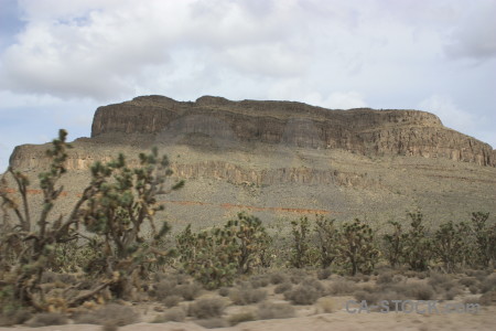 Mountain white rock.