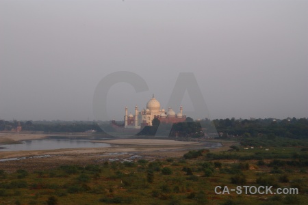 Mughal marble mausoleum grass ustad ahmad lahauri.