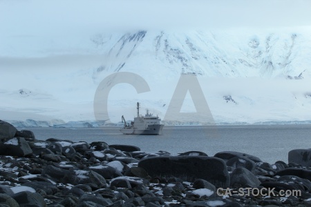 Neumayer channel snowcap snow anvers island cloud.