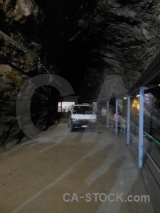 New zealand fiordland vehicle underground bus.