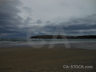 New zealand sea surat bay beach sky.