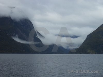 New zealand south island sound fiordland sky.