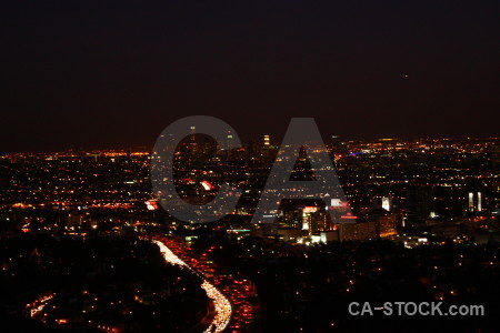 Night black cityscape.