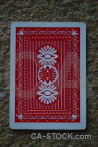 Object red playing card.