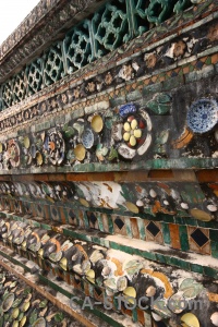 Ornate building asia buddhism wat arun.