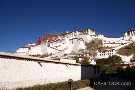 Palace asia lhasa east sky.