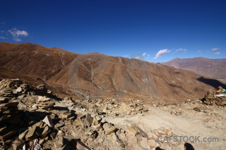 Pass plateau himalayan mountain kamba la.