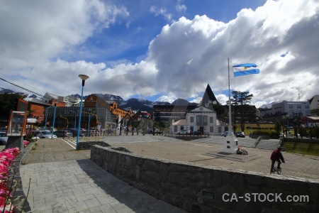 Patagonia argentina building ushuaia sky.