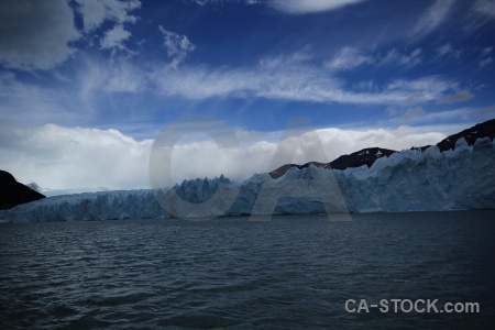 Patagonia lago argentino south america ice cloud.