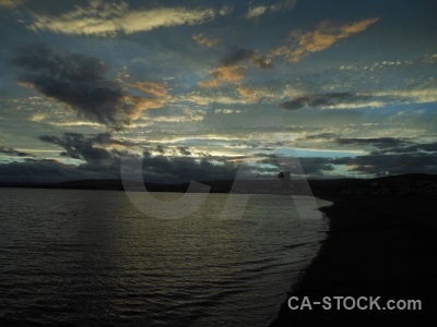 Patagonia punta arenas cloud south america water.