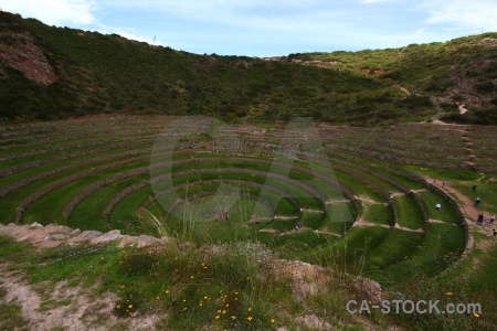 Peru bush sky circle maras.