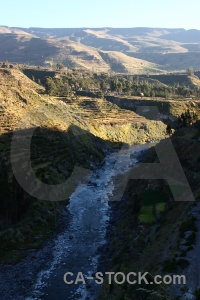 Peru sky water colca valley andes.