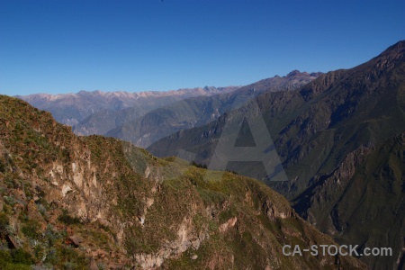 Peru south america canyon landscape mountain.