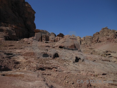 Petra asia carving mountain ancient.