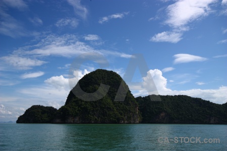 Phang nga bay asia sky thailand cliff.