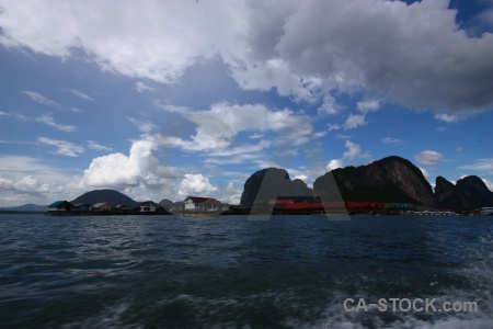 Phang nga bay building sky southeast asia ko panyi.