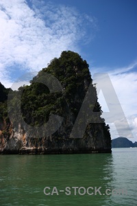 Phang nga bay thailand sky cliff asia.