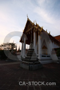 Pillar bangkok gold buddhism buddhist.