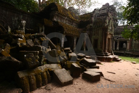 Pillar sky southeast asia column ruin.