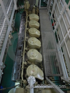 Pipe vehicle akademik ioffe railing inside.