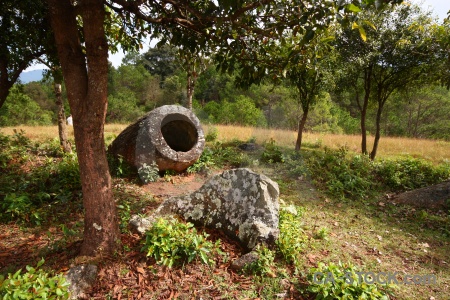 Plain of jars southeast asia site 2 phonsavan megalithic.