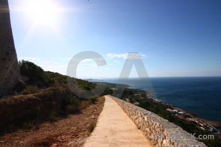 Plant sea sky spain javea.